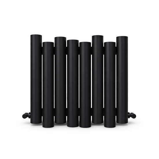 Carisa Motion Yatay Alüminyum Radyatör Modern Tasarım Siyah