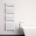 Carisa TALLIS BATH 0826*0500*10/RAL 9016 KUMLU BEYAZ/STANDART BAĞLANTI(İKİ YAN-ALT-ÜST-ÇAPRAZ)/ALÜMİNYUM HAVLUPAN/BANYO RADYATÖRÜ