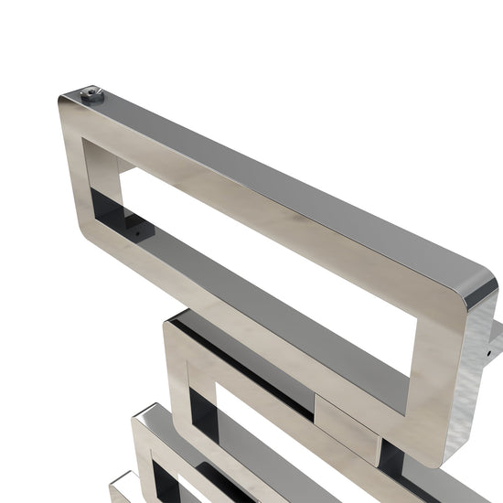 Carisa Domino Paslanmaz Çelik Havlupan Modern Tasarım Ayna Polisaj