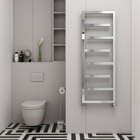 Carisa Eclipse Paslanmaz Çelik Havlupan Modern Tasarım Ayna Polisaj