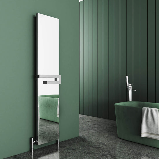 Carisa Elvino Bath Mirror Alüminyum Havlupan Modern Tasarım Parlak Eloksal