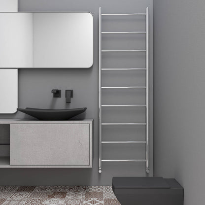 Carisa Globus Paslanmaz Çelik Havlupan Modern Tasarım Ayna Polisaj