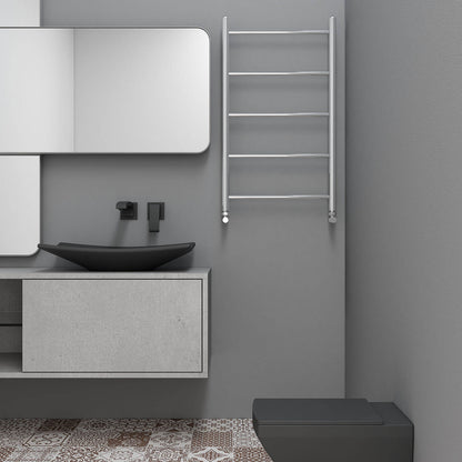 Carisa Globus Paslanmaz Çelik Havlupan Modern Tasarım Ayna Polisaj