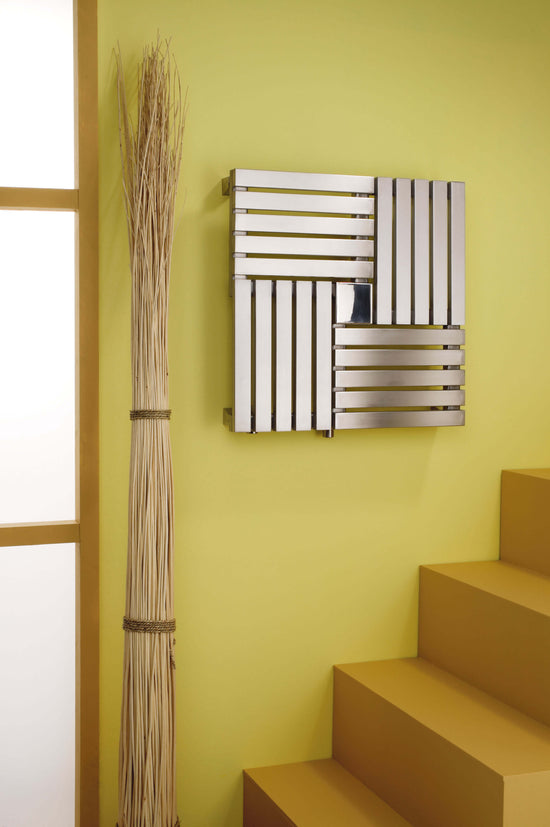 Carisa Keops Yatay Paslanmaz Çelik Radyatör Modern Tasarım Ayna Polisaj