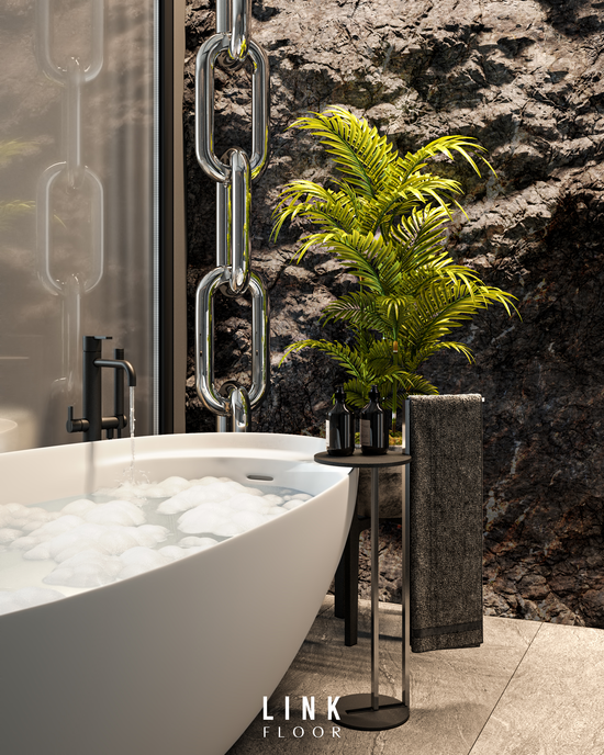 Carisa Link Floor Dikey Paslanmaz Çelik Radyatör Modern Tasarım Ayna Polisaj