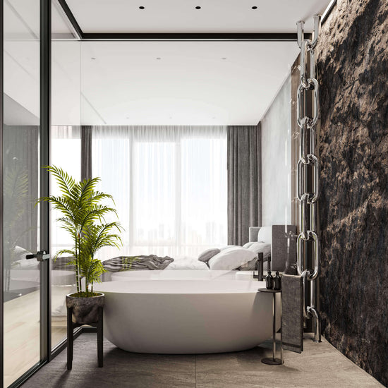 Carisa Link Floor Dikey Paslanmaz Çelik Radyatör Modern Tasarım Ayna Polisaj