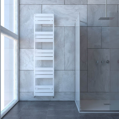 Carisa Mack Bath Alüminyum Havlupan Modern Tasarım Beyaz