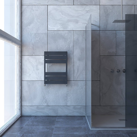 Carisa Mack Bath Alüminyum Havlupan Modern Tasarım Antrasit