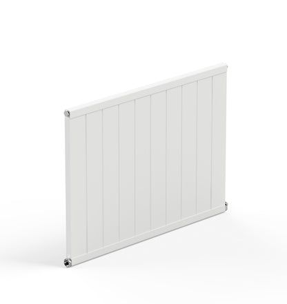 Carisa Mack Yatay Alüminyum Radyatör Modern Tasarım Beyaz