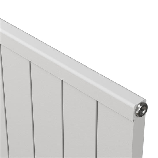 Carisa Mack Alüminyum Radyatör 0600 x 0795 mm 1 Dilim Parlak Beyaz Standart Bağlantı