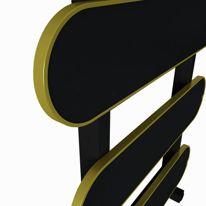 Carisa Magico Bath Alüminyum Havlupan Modern Tasarım Siyah