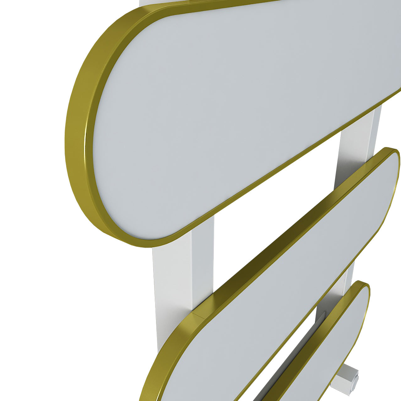 Carisa Magico Bath Alüminyum Havlupan Modern Tasarım Beyaz