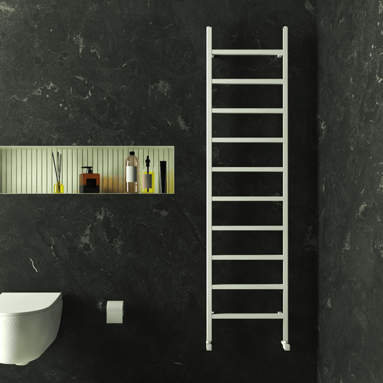 Carisa Maya Alüminyum Havlupan Modern Tasarım Beyaz Beyaz