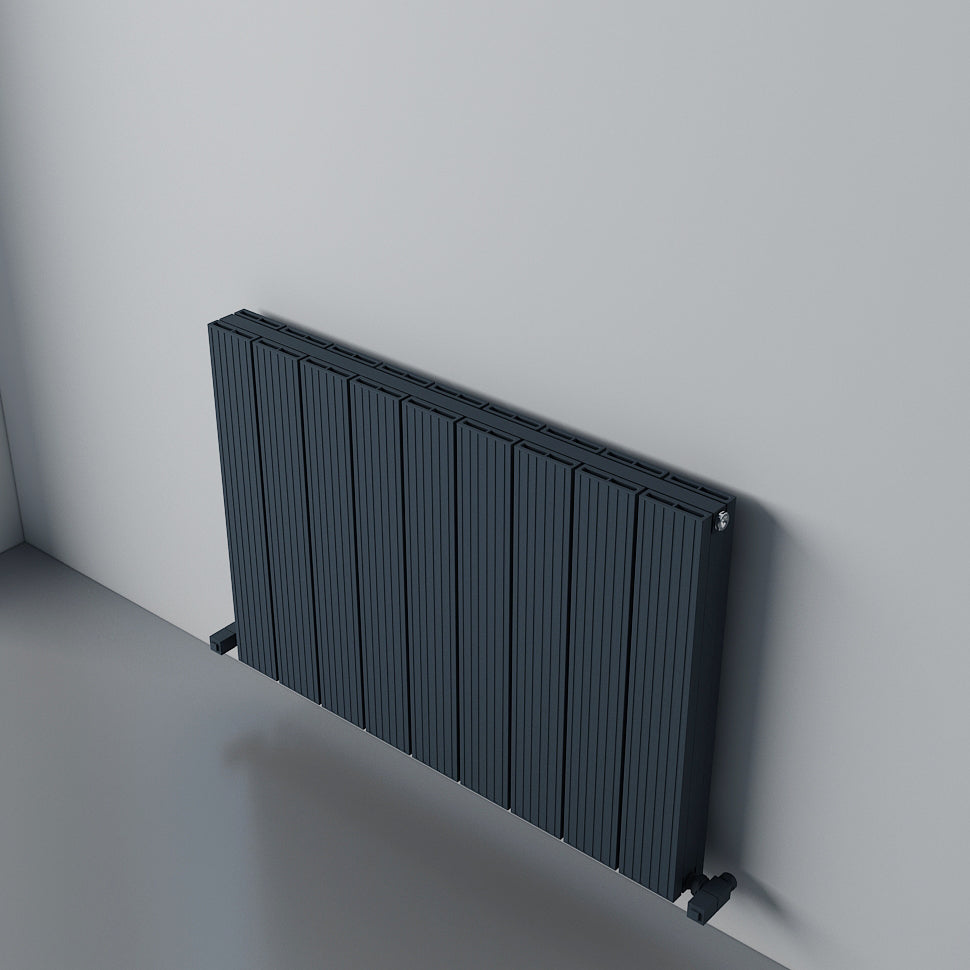 Carisa Monza Yatay Alüminyum Radyatör Modern Tasarım Antrasit