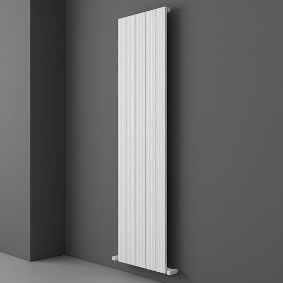 Carisa Monza Dikey Alüminyum Radyatör Modern Tasarım Beyaz