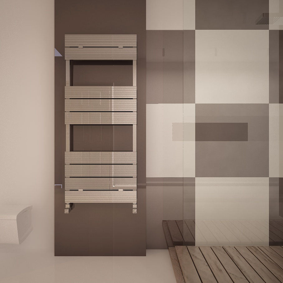 Carisa Monza Bath Alüminyum Havlupan Modern Tasarım Parlak Eloksal