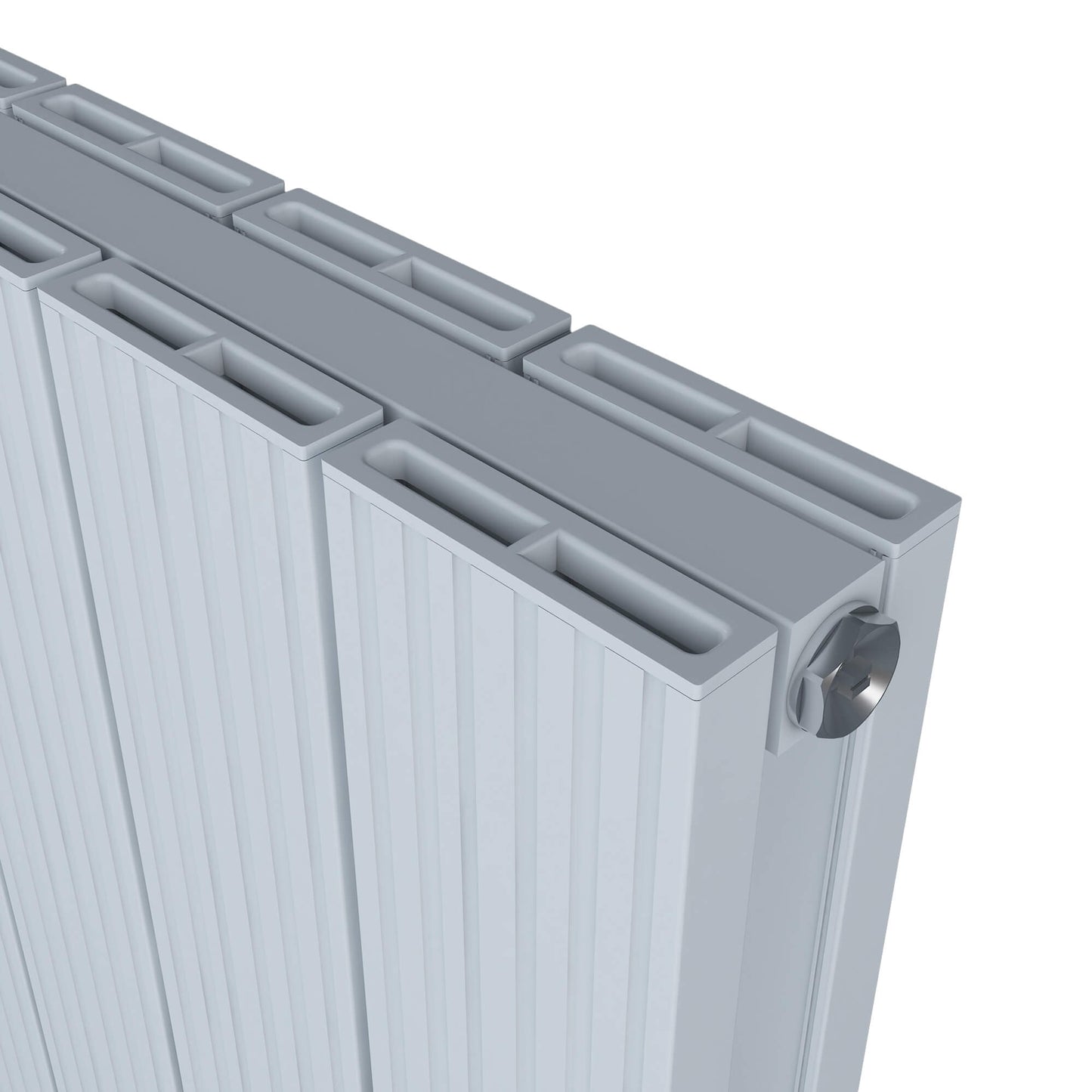 Carisa Monza Yatay Alüminyum Radyatör Modern Tasarım Beyaz