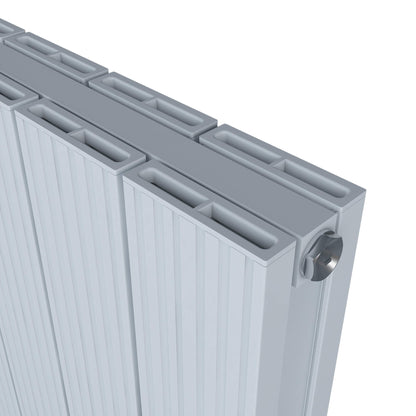 Carisa Monza Dikey Alüminyum Radyatör Modern Tasarım Beyaz