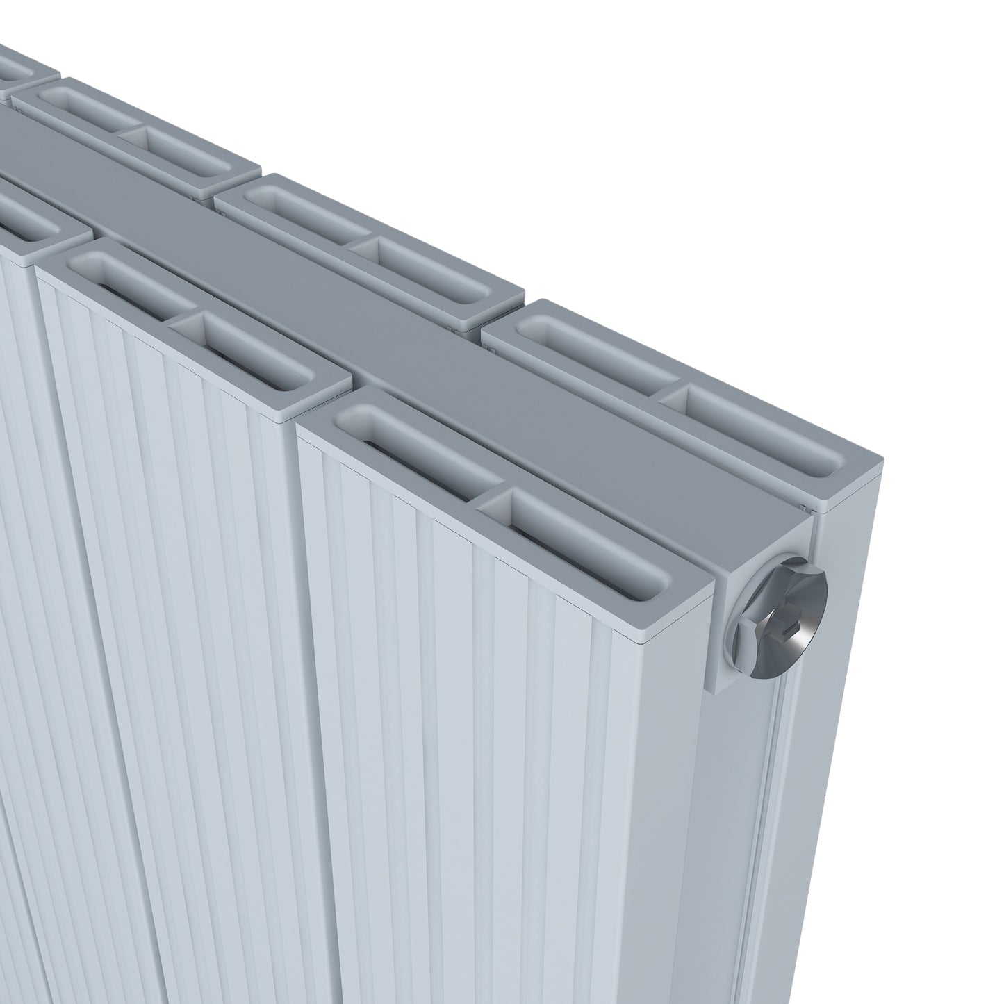 Carisa Monza Yatay Alüminyum Radyatör Modern Tasarım Beyaz