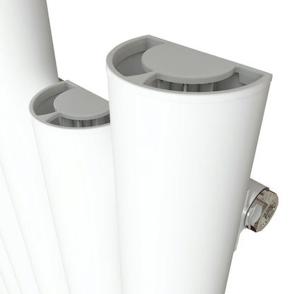 Carisa Motion Yatay Alüminyum Radyatör Modern Tasarım Beyaz