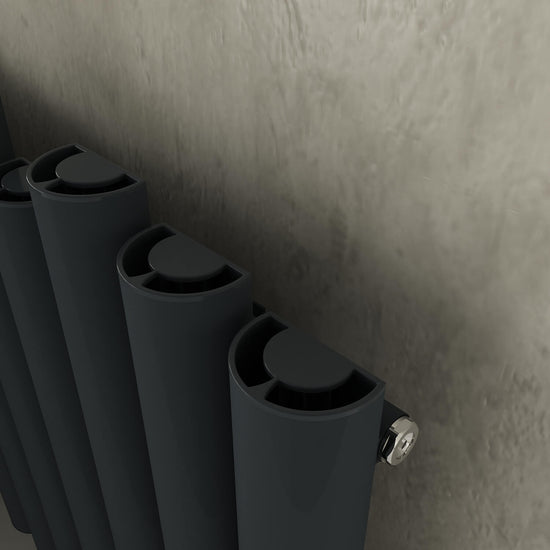 Carisa Motion Yatay Alüminyum Radyatör Modern Tasarım Antrasit