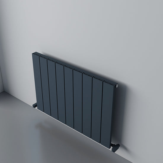 Carisa Nemo Alüminyum Radyatör 0600 x 0755 mm 8 Dilim Antrasit HB Orta Bağlantı