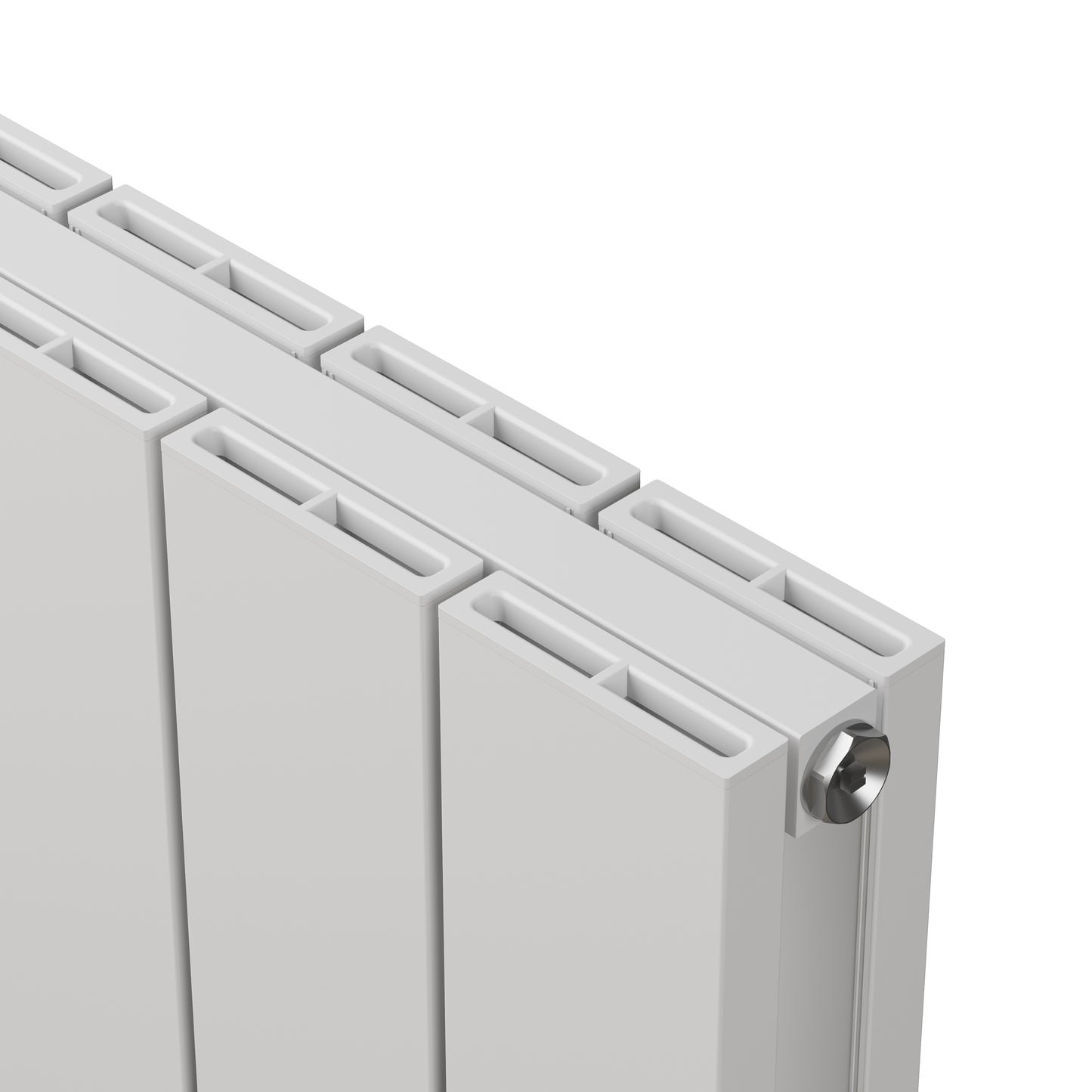 Carisa Nemo Double Alüminyum Radyatör Beyaz Standart Bağlantı