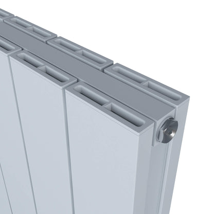 Carisa Nemo Double Xl Yatay Alüminyum Radyatör Modern Tasarım Beyaz