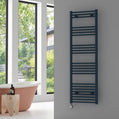 Carisa Nile Elektrikli Çelik Havlupan Antrasit Dijital Fişli Kit - 68x45 cm (300 watt)