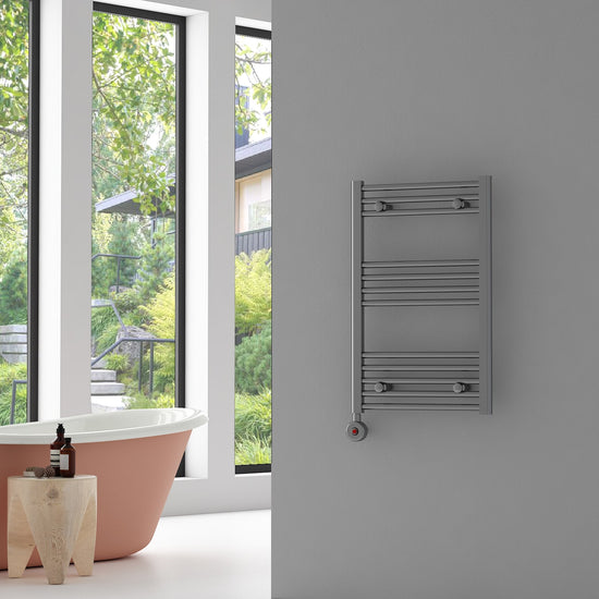 Carisa Nile Elektrikli Çelik Havlupan Krom On-off Fişli Kit