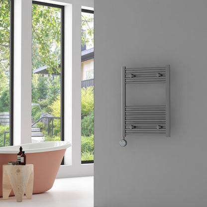 Carisa Nile Elektrikli Çelik Havlupan Krom Dijital Fişli Kit