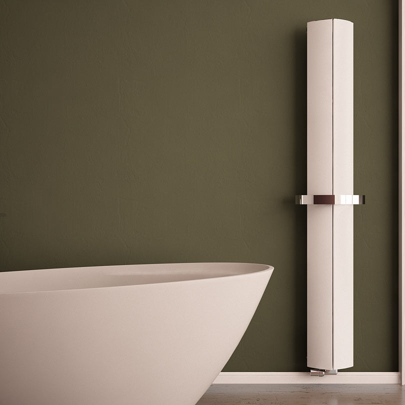 Carisa Nixie Bath Alüminyum Havlupan Modern Tasarım Beyaz