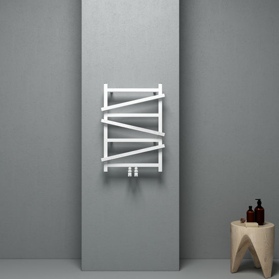 Carisa Vivek Alüminyum Havlupan Modern Tasarım Beyaz