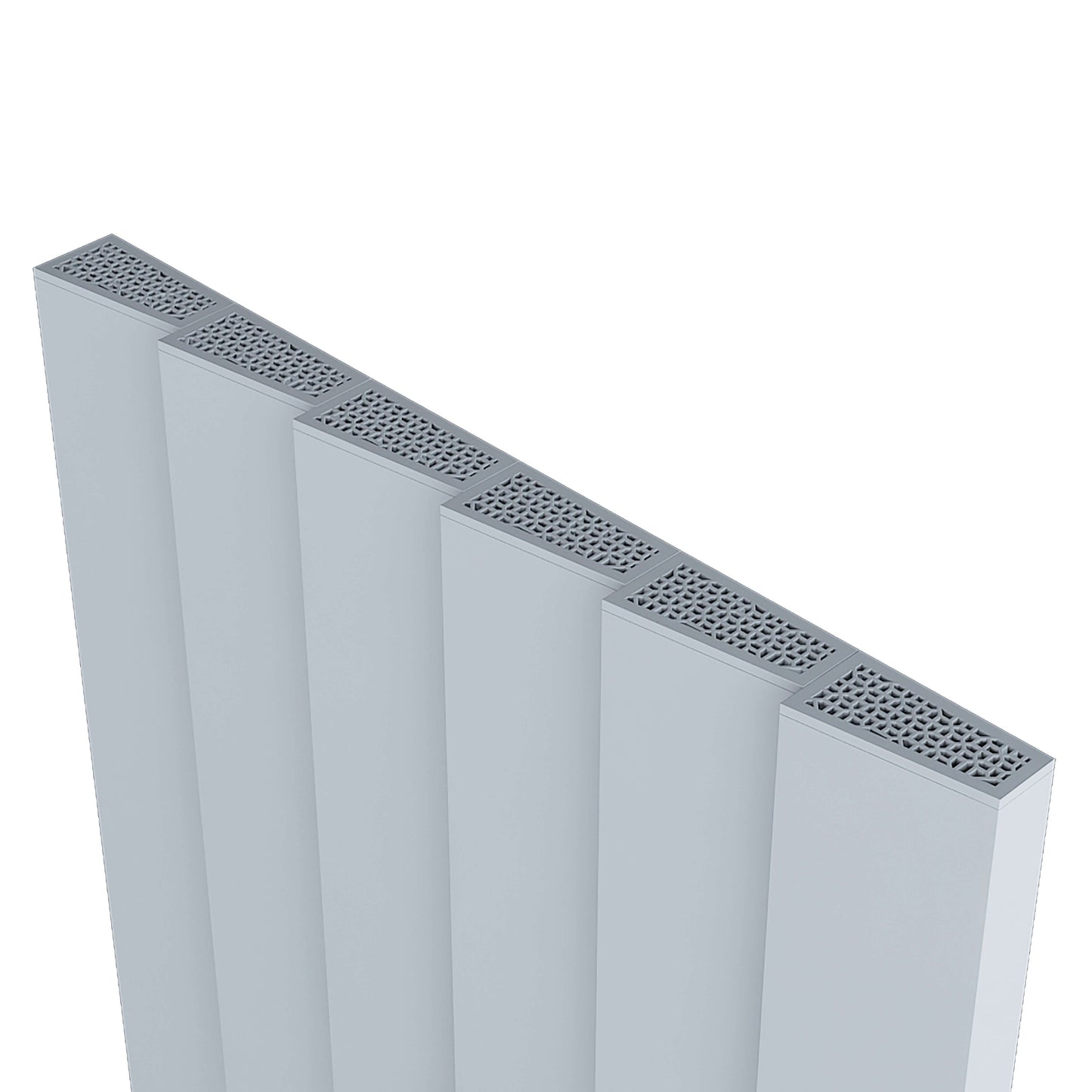 Carisa Notus Z Yatay Elektrikli Radyatör Modern Tasarım Beyaz