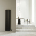 Carisa Notus V Dikey Elektrikli Radyatör Modern Tasarım Siyah