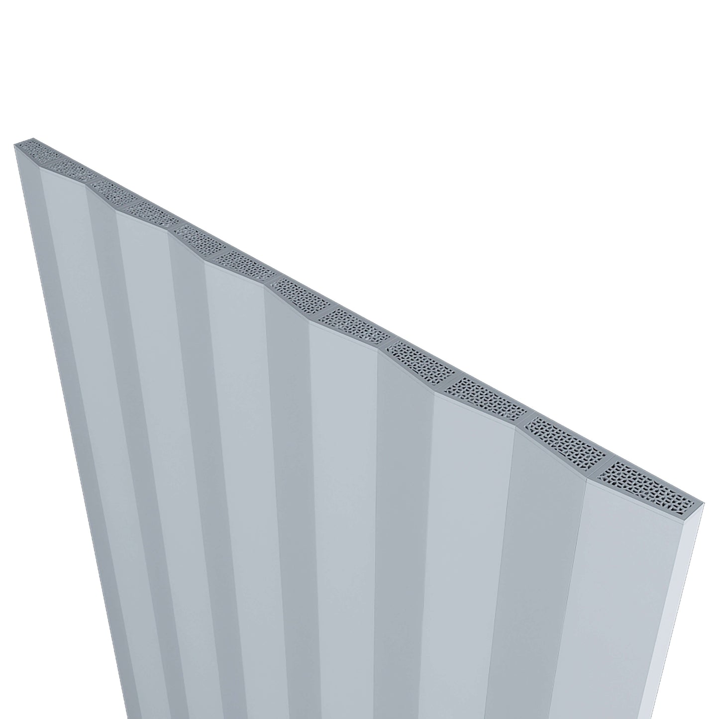 Carisa Notus V Yatay Elektrikli Radyatör Modern Tasarım Beyaz