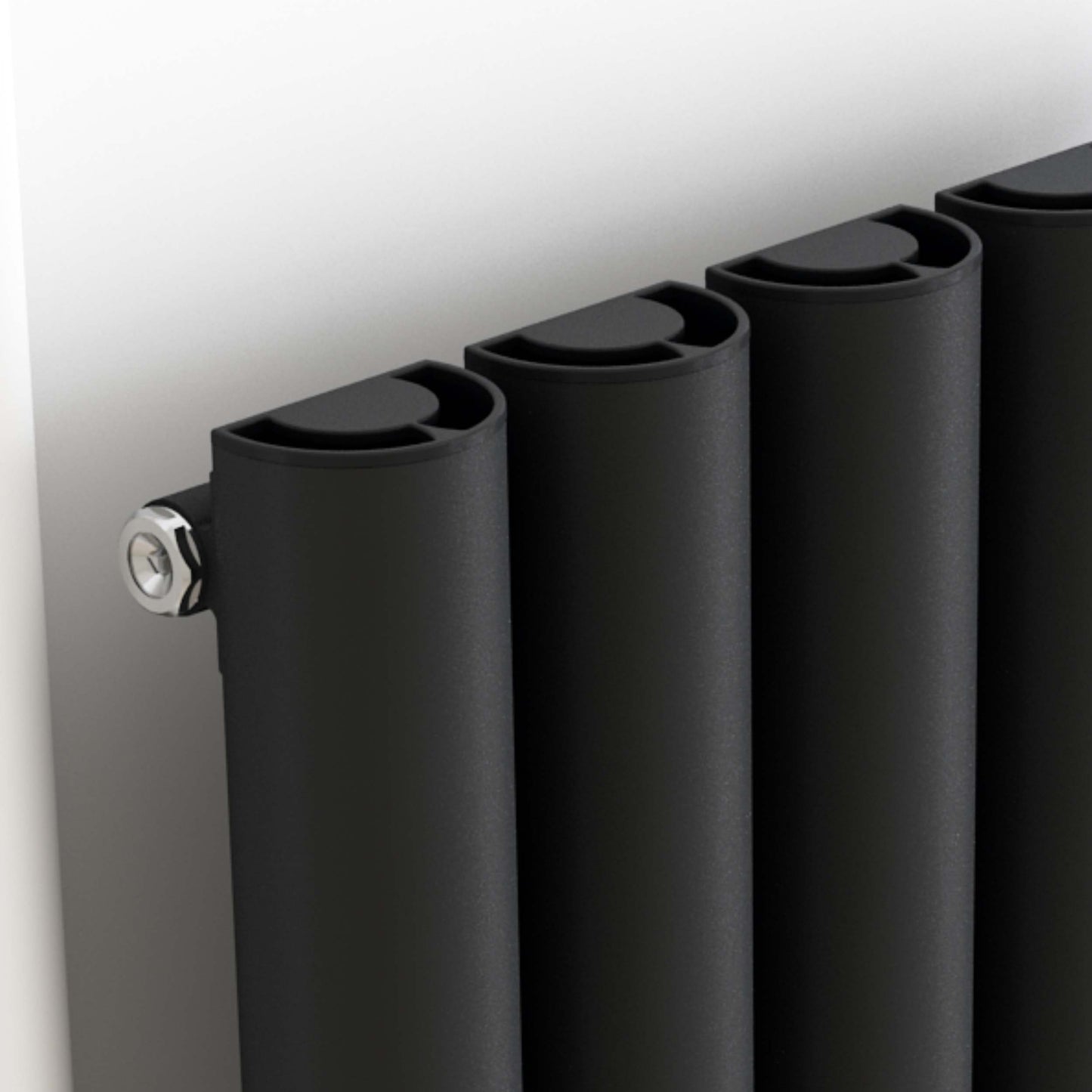 Carisa Odessa Yatay Alüminyum Radyatör Modern Tasarım Antrasit