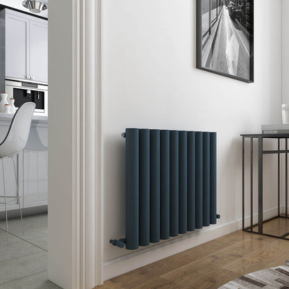 Carisa Odessa Yatay Alüminyum Radyatör Modern Tasarım Antrasit