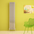 Carisa Otto Dikey Alüminyum Radyatör Modern Tasarım Parlak Eloksal