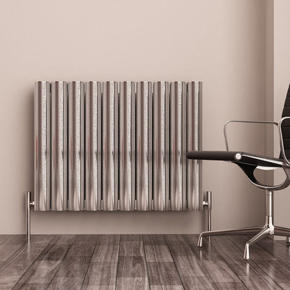 Carisa Otto Yatay Alüminyum Radyatör Modern Tasarım Parlak Eloksal