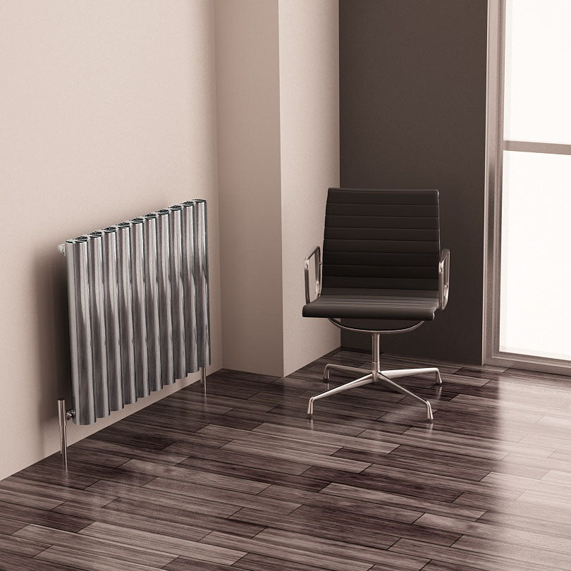 Carisa Otto Yatay Alüminyum Radyatör Modern Tasarım Parlak Eloksal