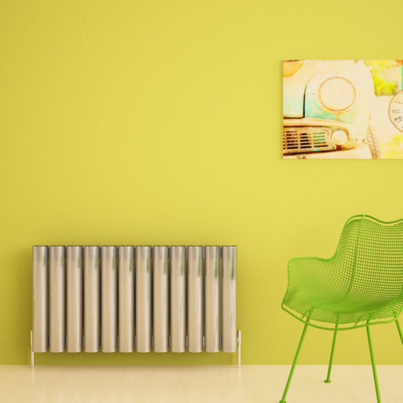 Carisa Otto Yatay Alüminyum Radyatör Modern Tasarım Parlak Eloksal