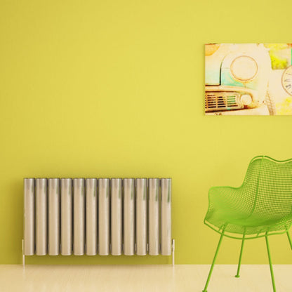 Carisa Otto Yatay Alüminyum Radyatör Modern Tasarım Parlak Eloksal