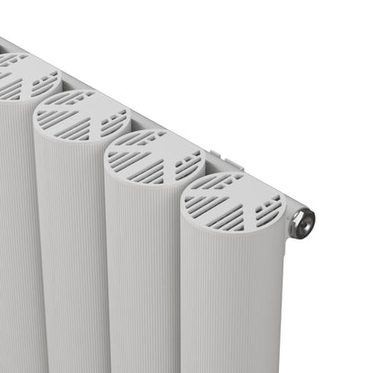 Carisa Otto Yatay Alüminyum Radyatör Modern Tasarım Beyaz