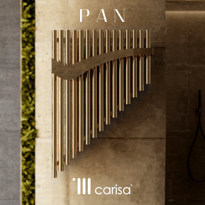 Carisa Pan Paslanmaz Çelik Havlupan Modern Tasarım Satine