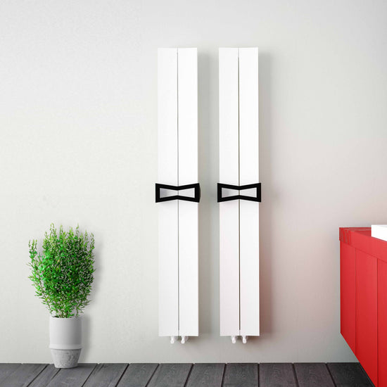Carisa Papillion Bath Alüminyum Havlupan Modern Tasarım Beyaz