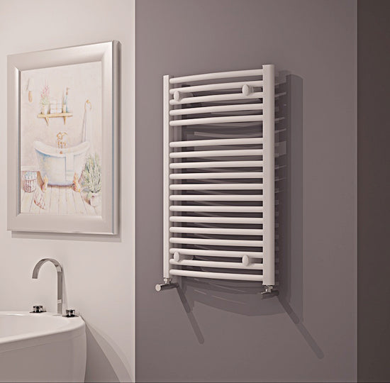 Carisa Pisa Çelik Havlupan 1200 x 0500 mm 18 Dilim Beyaz Standart Bağlantı