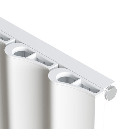 Carisa Burano S Dikey Alüminyum Radyatör Modern Tasarım Beyaz