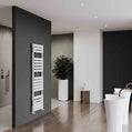 Carisa Plata Double Bath Alüminyum Havlupan Modern Tasarım Beyaz