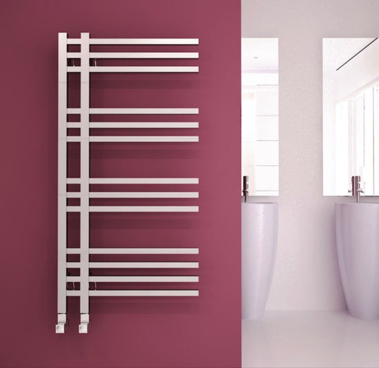 Carisa Primus Çelik Havlupan 1000 x 0500 mm 13 Dilim Krom Standart Bağlantı